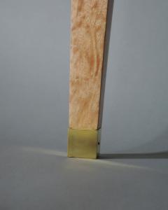 Jacques Adnet Set of 8 Fine French 1950s Bleached Mahogany Dining Chairs by Jacques Adnet - 4470784