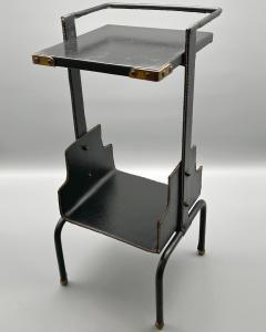 Jacques Adnet Small side table by Jacques Adnet Paris France circa 1950 - 4237776