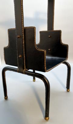 Jacques Adnet Small side table by Jacques Adnet Paris France circa 1950 - 4237779