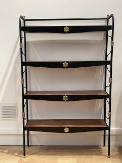 Jacques Adnet Splendid bookcase by Jacques Adnet circa1955 France - 3489586