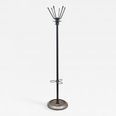 Jacques Adnet Stitched Leather Coat stand by Jacques Adnet - 1470924