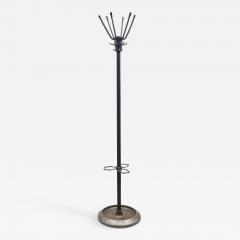 Jacques Adnet Stitched Leather Coat stand by Jacques Adnet - 1470924