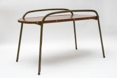 Jacques Adnet Stitched Leather Cocktail table By Jacques Adnet - 1310071