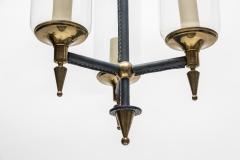 Jacques Adnet Stitched Leather Pendant by Jacques Adnet - 1310187