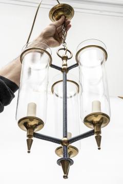 Jacques Adnet Stitched Leather Pendant by Jacques Adnet - 1310188