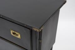 Jacques Adnet Stitched Leather chest of drawers by Jacques Adnet - 1469117