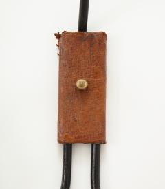 Jacques Adnet Stitched Leather coat rack by Jacques Adnet - 1004829