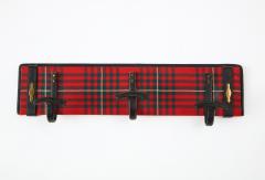 Jacques Adnet Stitched Leather coat rack by Jacques Adnet - 1196531