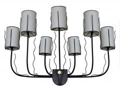 Jacques Adnet Three large 1950 s wall lights by Jacques Adnet France 1950 - 1236585