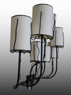 Jacques Adnet Three large 1950 s wall lights by Jacques Adnet France 1950 - 1236586
