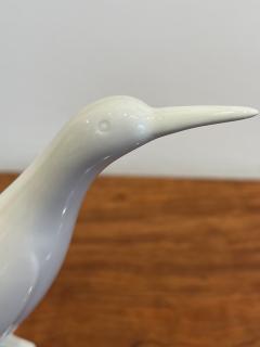 Jacques Adnet Very Rare Porcelain Bird by Jacques Adnet Art Deco France circa 1930 - 3085812