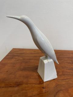 Jacques Adnet Very Rare Porcelain Bird by Jacques Adnet Art Deco France circa 1930 - 3085819