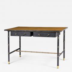 Jacques Adnet two drawer desk and chair - 4337956