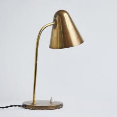 Jacques Biny 1950s Brass Table Lamp Attributed to Jacques Biny - 2887072