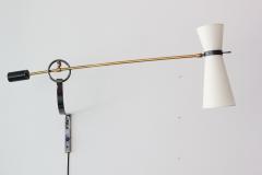 Jacques Biny French Articulating Swing Arm Wall Sconce in the style of Jacques Biny - 421000