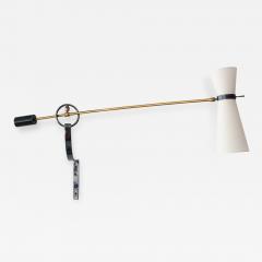 Jacques Biny French Articulating Swing Arm Wall Sconce in the style of Jacques Biny - 422457