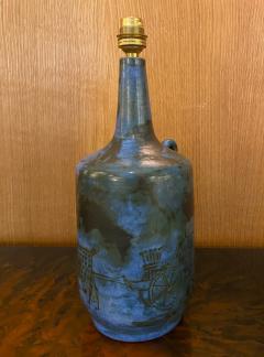 Jacques Blin Ceramic Table Lamp France 1960s - 2189243