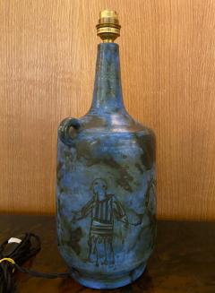 Jacques Blin Ceramic Table Lamp France 1960s - 2189245