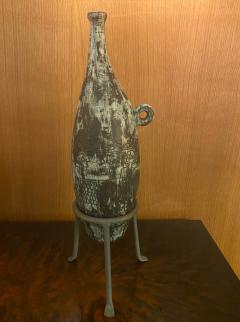 Jacques Blin Ceramic Vase Amphora France 1950s - 2377595