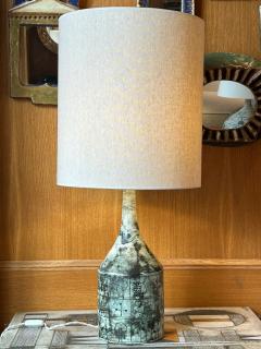 Jacques Blin Ceramic table lamp by Jacques Blin France 1960s - 3812905