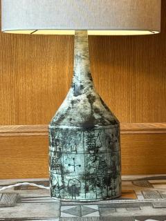 Jacques Blin Ceramic table lamp by Jacques Blin France 1960s - 3812906