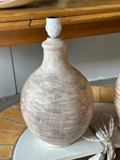 Jacques Blin Ceramic table lamp by Jacques Blin France 1960s - 4576089