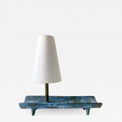 Jacques Blin JACQUES BLIN BLUE TRAY LAMP - 1845909