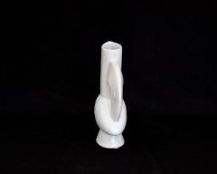 Jacques Blin Jacques Blin French Ceramic Vessel White Glaze Bird Form - 2535374