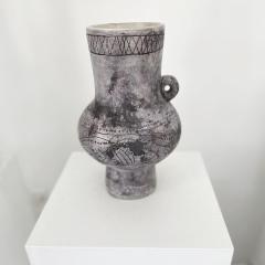 Jacques Blin Jacques Blin Light Gray to Light Lavender French Ceramic Vase circa 1960 - 2535401