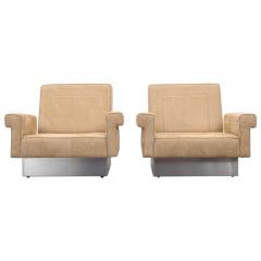 Jacques Charpentier Pair of Jacques Charpentier Lounge Chairs Circa 1975 - 149516