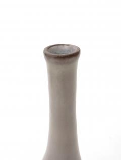 Jacques Dani Ruelland Jacques and Dani Ruelland French Ceramic Bottle In Pale Gray to Lavender Glaze - 1173582