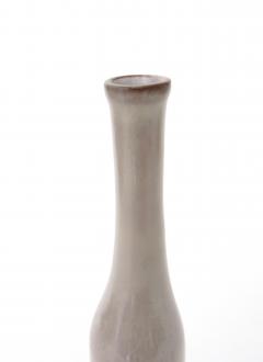 Jacques Dani Ruelland Jacques and Dani Ruelland French Ceramic Bottle In Pale Gray to Lavender Glaze - 1173586