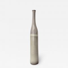 Jacques Dani Ruelland Jacques and Dani Ruelland French Ceramic Bottle In Pale Gray to Lavender Glaze - 1174902