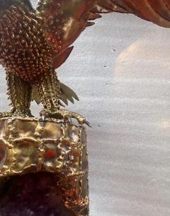 Jacques Duval Brasseur 1970 Eagle Lamp with Spread Wings I Faure for Honor or D Brasseur or Fernandez - 2818368