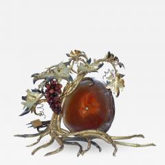 Jacques Duval Brasseur 1970 Lamp with Bunch of Grapes Fernandez or Duval Brasseur for Honore Paris - 2325331