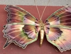 Jacques Duval Brasseur 1970 Sconce or Ceiling Light Butterfly DLG Duval Brasseur or Isabelle Faure - 2328221