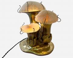 Jacques Duval Brasseur Mushroom table lamp by Jacques Duval Brasseur Paris France circa 1970 - 4158491