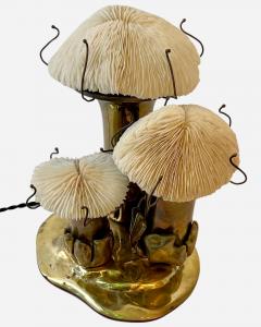 Jacques Duval Brasseur Mushroom table lamp by Jacques Duval Brasseur Paris France circa 1970 - 4158492