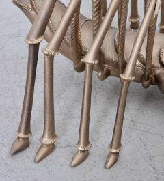 Jacques Duval Brasseur Rare Brass Scorpion Coffee Table Attributed to Jacques Duval Brasseur - 551465
