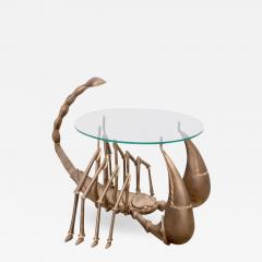 Jacques Duval Brasseur Rare Brass Scorpion Coffee Table Attributed to Jacques Duval Brasseur - 552870