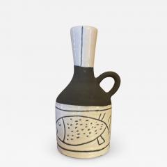 Jacques Innocenti Ceramic Vase Pitche Vallauris France 1950s - 2420519