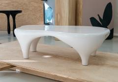 Jacques Jarrige Coffee Table in White Lacquer by Jacques Jarrige Toro  - 426472