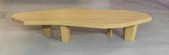Jacques Jarrige Coffee table in Oak Nazca  - 4349107