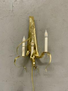 Jacques Jarrige Pair of Wall sconces Fiori  - 3437736