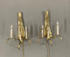 Jacques Jarrige Pair of Wall sconces Fiori  - 3437737