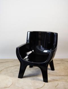 Jacques Jarrige Sculpted Lacquered ARMCHAIR Aubrac by Jacques Jarrige - 670492