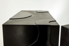 Jacques Jarrige Travelling Cabinet on Wheels with Shelves and Desk by Jacques Jarrige - 420373