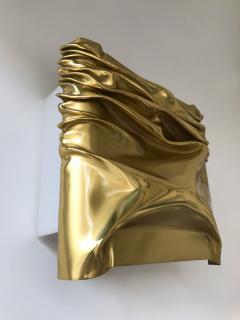Jacques Moniquet Pair of Brass Compression Sconces by Moniquet for Cheret Paris France 1970s - 886163