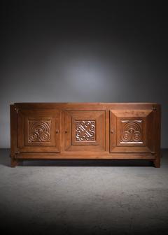 Jacques Mottheau Jacques Mottheau oak sideboard - 3607393