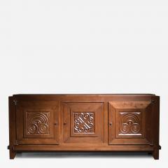 Jacques Mottheau Jacques Mottheau oak sideboard - 3610629